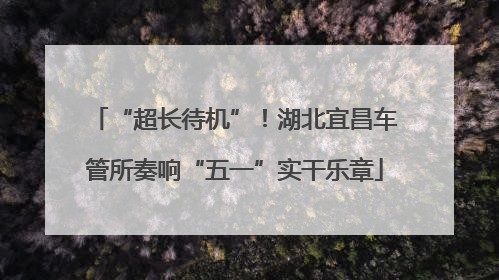 “超长待机”！湖北宜昌车管所奏响“五一”实干乐章