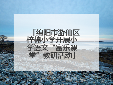 绵阳市游仙区梓棉小学开展小学语文“富乐课堂”教研活动