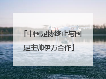 中国足协终止与国足主帅伊万合作