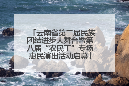 云南省第二届民族团结进步大舞台暨第八届“农民工”专场惠民演出活动启幕
