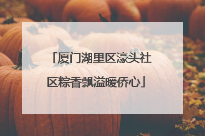 厦门湖里区濠头社区粽香飘溢暖侨心