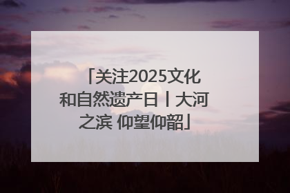关注2025文化和自然遗产日丨大河之滨 仰望仰韶