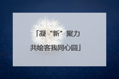 凝“新”聚力 共绘客我同心圆