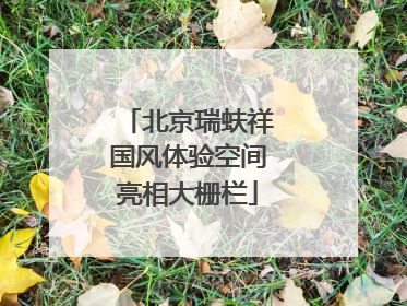 北京瑞蚨祥国风体验空间亮相大栅栏
