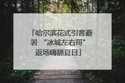 哈尔滨花式引客避暑 “冰城左右哥”返场嗨翻夏日