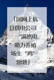 国网上杭县供电公司：“满格电”助力养殖场生“鸡”勃勃