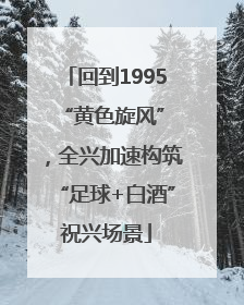 回到1995 “黄色旋风”，全兴加速构筑“足球+白酒”祝兴场景
