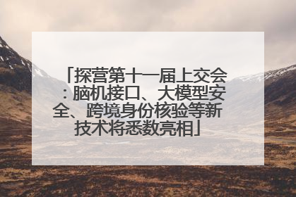 探营第十一届上交会：脑机接口、大模型安全、跨境身份核验等新技术将悉数亮相