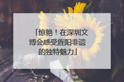 惊艳！在深圳文博会感受旌阳非遗的独特魅力