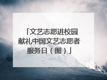 文艺志愿进校园 献礼中国文艺志愿者服务日（图）