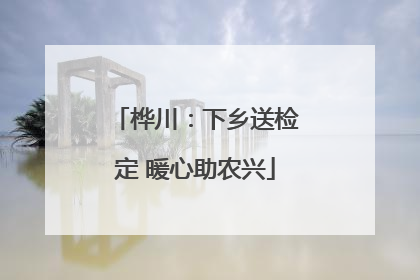 桦川：下乡送检定 暖心助农兴