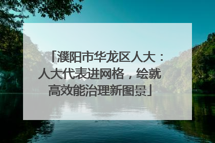 濮阳市华龙区人大：人大代表进网格，绘就高效能治理新图景