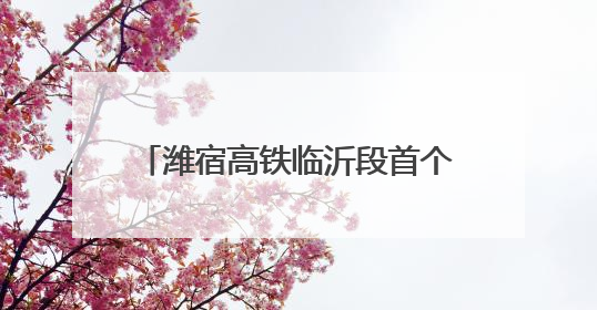 潍宿高铁临沂段首个刚构连续梁成功浇筑