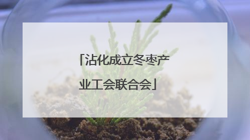 沾化成立冬枣产业工会联合会