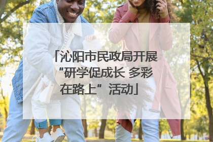 沁阳市民政局开展“研学促成长 多彩在路上”活动