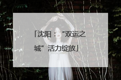 沈阳：“双运之城”活力绽放