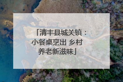 清丰县城关镇：小餐桌烹出 乡村养老新滋味