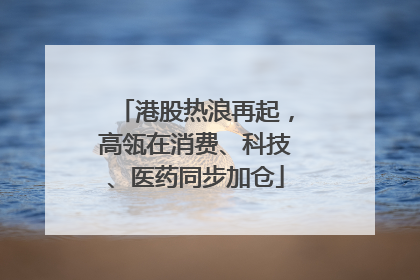 港股热浪再起，高瓴在消费、科技、医药同步加仓