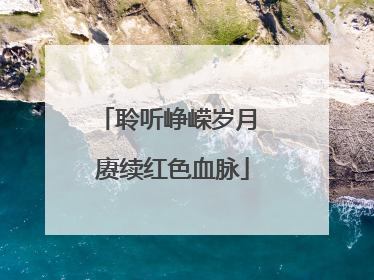 聆听峥嵘岁月 赓续红色血脉