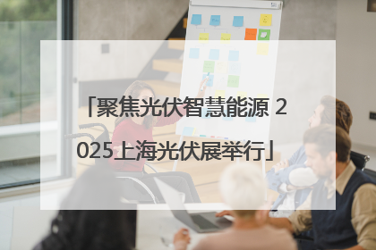 聚焦光伏智慧能源 2025上海光伏展举行