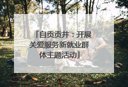 自贡贡井：开展关爱服务新就业群体主题活动