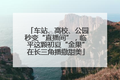 车站、高校、公园秒变“直播间”，临平这颗初夏“金果”在长三角播撒甜美