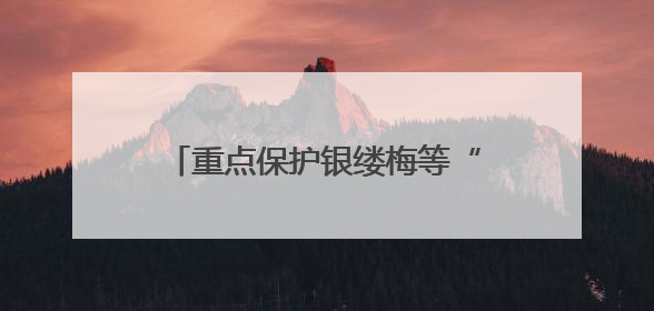 重点保护银缕梅等“国宝”，不得擅自引进、释放或丢弃外来物种……江苏立法保护身边的生物“朋友圈”