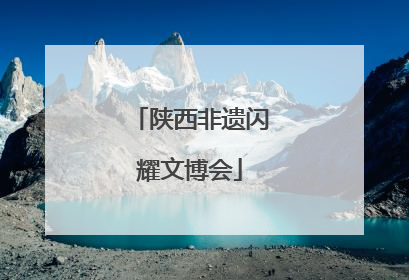 陕西非遗闪耀文博会